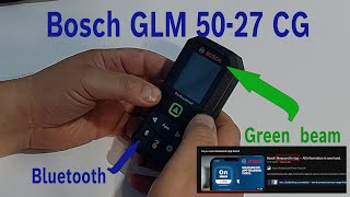 Bosch GLM 50-27 CG USB-C (0601072U01) - відео 1