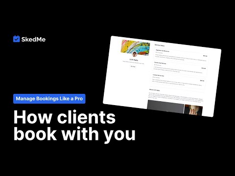 2.1 How clients book with you