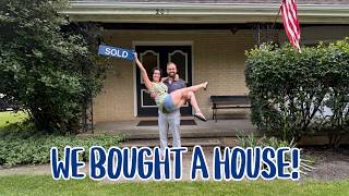 We Got A House | finding out we got a house, the home buying process