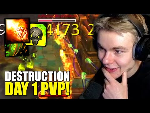 Destruction Warlock Is CRAZY In 10.2 PvP! (FULL VOD)