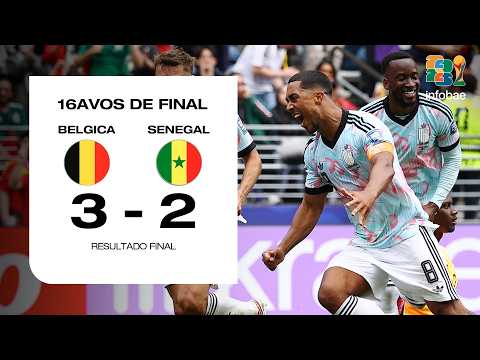 Resumen Bélgica vs Senegal