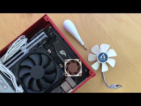 Kompiuterio Ventiliatorius - Noctua NF-A4X20 5V video