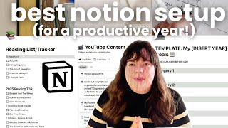 2025 Notion Setup Tour 💻 How I plan/organize my life, business, & content (and how you can too!)