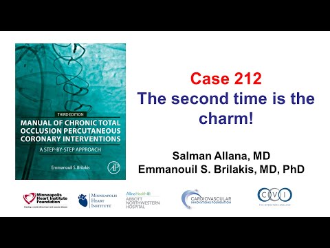 Case 212: Manual of CTO PCI - The 2nd time is the charm!
