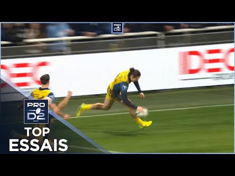 TOP Essais de la J23 – PRO D2 – Saison 2023-2024