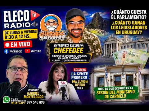 ELECODIGITAL EN VIVO. NOTICIAS DEL JUEVES 11 DE JUNIO DE 2026. DESDE CARMELO PARA TODO EL MUNDO