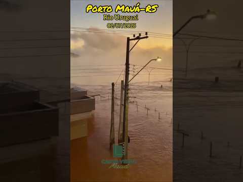 Porto Mauá-RS na Fronteira com a Argentina #turismors #riograndedosul #chuvas #enchente #riouruguay