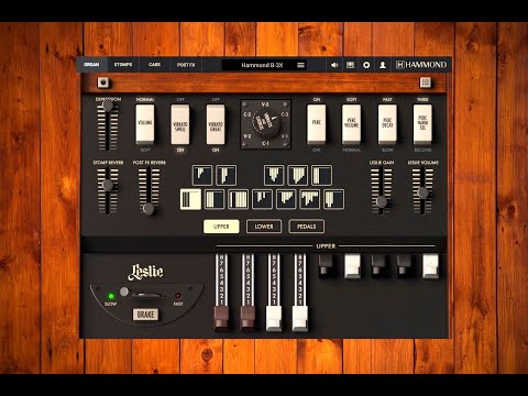 Hammond B-3X by IK Multimedia - HQ Audio Demo for the iPad