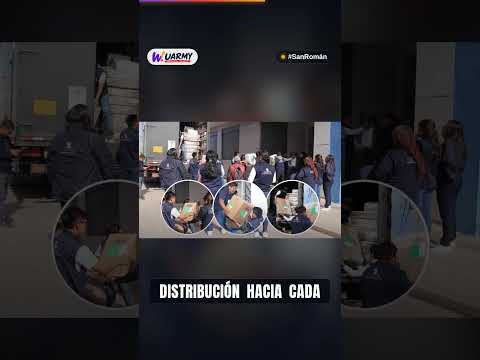 🏛️ ODPE San Román recibe paquetes electorales para 327.235 electores rumbo a los comicios del 4 de o
