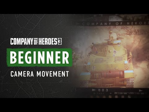CoH3 BEGINNER TUTORIAL - How to move around the map