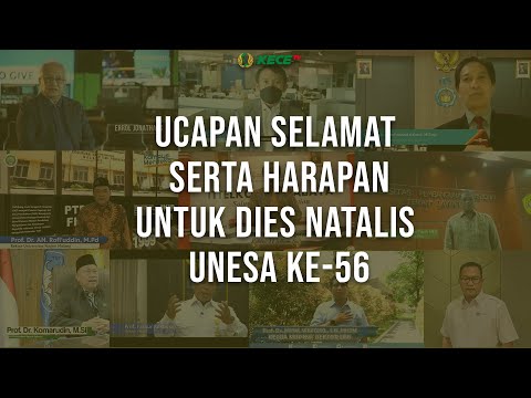 UCAPAN SELAMAT & HARAPAN UNTUK DIES NATALIS UNESA KE-56
