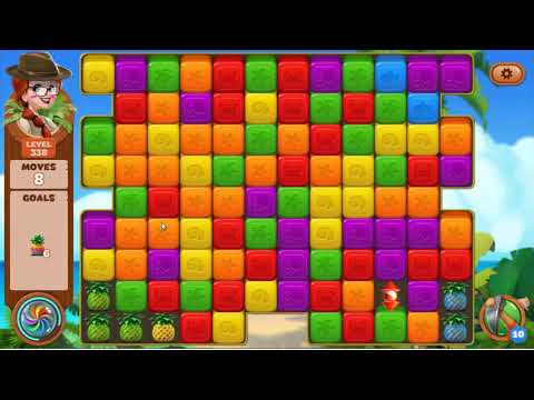 Lost Island Blast Adventure Level 338 - No Boosters