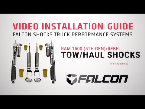 2019+ Ram 1500/Rebel Sport Tow/Haul Shock Install | Falcon Shocks