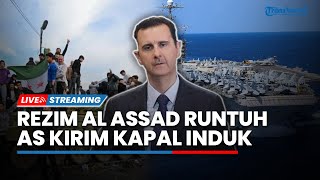 AS Kerahkan Kapal Induk ke Timur Tengah, Suriah Digempur 350 Serangan IDF seusai Rezim Assad Runtuh