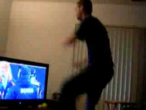 Dan O'Clock watching Bears game