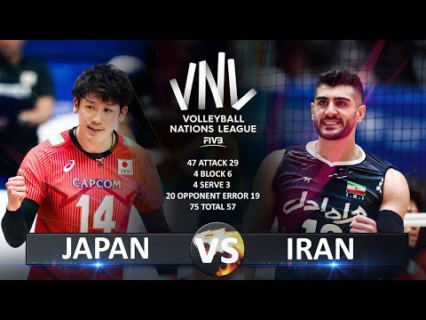 Japan vs Iran | Men's VNL 2023