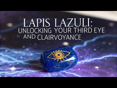Lapis Lazuli: Unlocking Your Third Eye and Clairvoyance