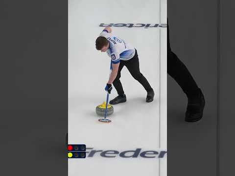 SO SATISFYING  #curling #olympics #sports