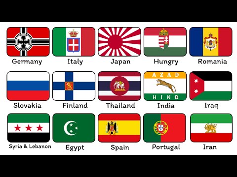 Every Major Axis Power in WWII