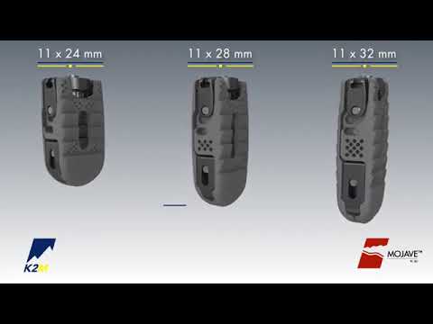 Stryker (K2M): MOJAVE PL 3D Expandable Interbody System Product Animation