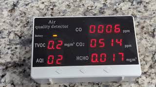 Aiment 5 in 1 Air Quality Monitor REVIEW
