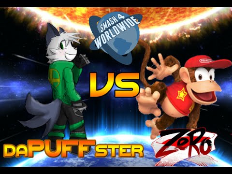 Smash 4 Worldwide WF: Dapuffster (Mii Brawler) Vs ZeRo (Diddy Kong)
