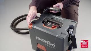 Metabo AS 18 L PC (602021850) - відео 2