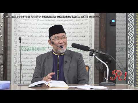 Waktu Bersahur Sehingga Imsak atau Subuh? | Dato' Dr. Danial Zainal Abidin
