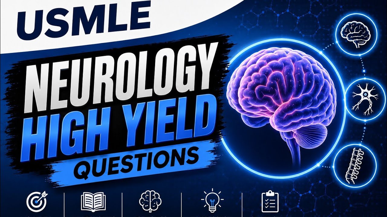 🧠 NEUROLOGY STEP 1 |🥸 اقرأ السؤال بعين مختلفة