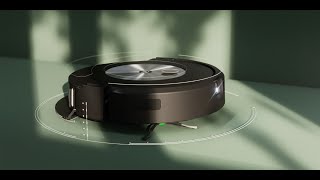 Robot aspirateur et laveur à vidage automatique Roomba Combo™ j9+