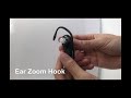 JH 129 BTE FM Bluetooth Earphone Appearance Ear Zoom Hearing Aid Amplifier
