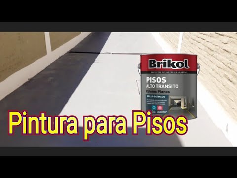 COMO PINTAR UN PISO DE CEMENTO, NO MAS MOSAICOS NI BALDOSAS