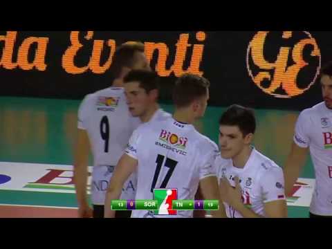 Superlega A1: Highlights Biosì Indexa Sora - Diatec Trentino 0-3