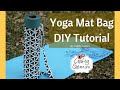 Yoga Mat Bag DIY Sewing Tutorial