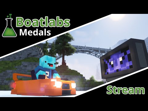 Unbelievable! Getting All Medals in Minecraft Boat Racing!