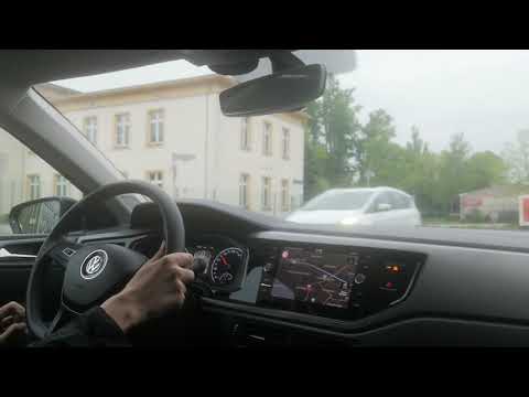 Miles Carsharing - VW Polo POV Autofahrt zum Flughafen BER Berlin Brandenburg