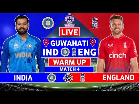 ICC World Cup 2023 Warm Up Live: IND vs ENG Live Scores | India vs England Live Scores | #livestream