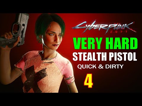 Cyberpunk 2077 Walkthrough VERY HARD - Part 4, The Motorboy Flaming Crotch Toe Last Login Run