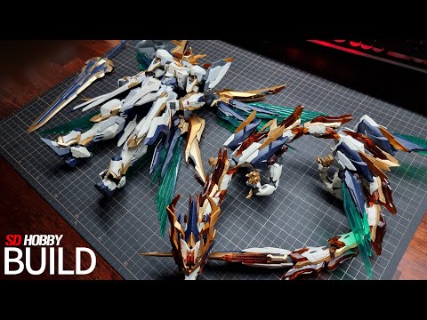 GS-TOYS Emperor Huang & MC-01 Ying Loong ASMR BUILD | Relaxing Model Kit