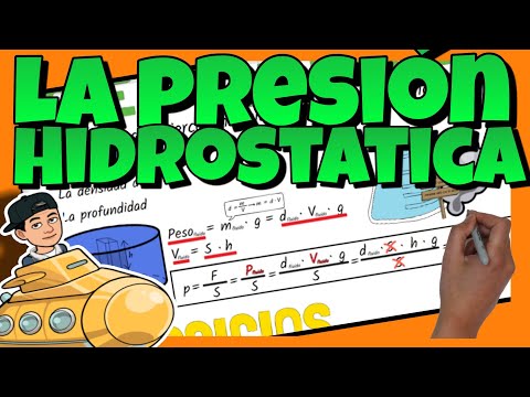 🔴 Hydrostatic Pressure | Explanation, formula, and exercises