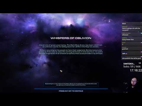 GiantGrantGames 24 hour stream - Part 4: Legacy of the Void 100% Achievements