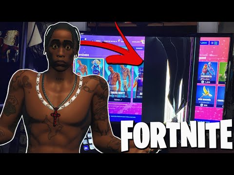 ROMPO MI PANTALLA JUGANDO FORTNITE (NO HAGAS ESTO)