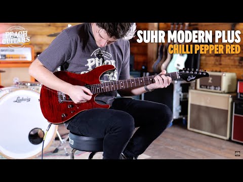 No Talking...Just Tones | Suhr Modern Plus Chili Pepper Red Pau Ferro