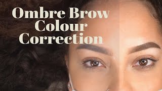 Ombré Powder Brow Colour Correction