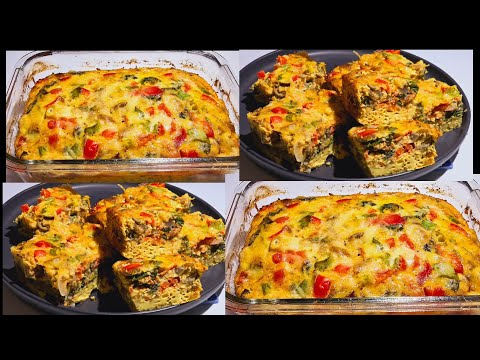 PERFECT BAKED EGG SPINACH with other delicious ingredients #food #bakedegg #recipe #spinach