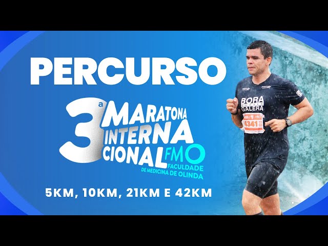PERCURSO MARATONA FMO | BORA CORRER, GALERA