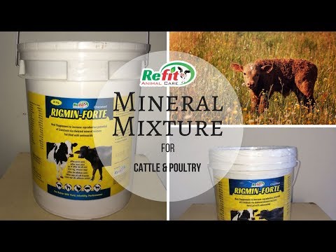 Mineral Mixture for Cow, Goat, Pig, Cattle and Aquaculture