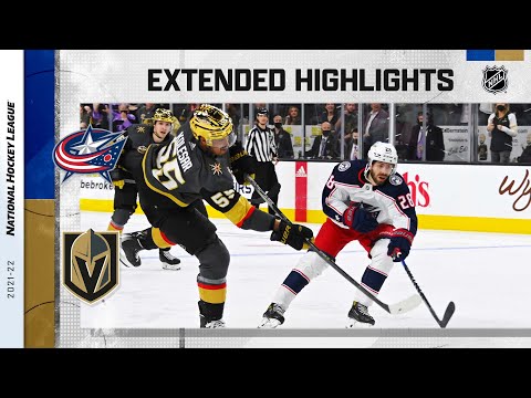 Columbus Blue Jackets vs Vegas Golden Knights Nov 20, 2021 HIGHLIGHTS