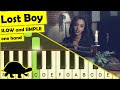 Ruth B - Lost Boy - piano tutorial - slow easy