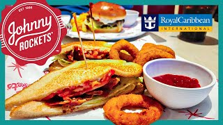 The Best Johnny Rockets Burger Experience | Harmony of the Seas Dining Review